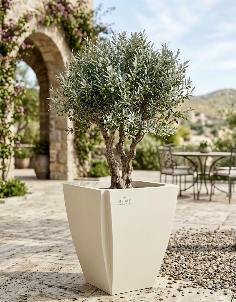 Nilverde dış mekân saksı uygulaması